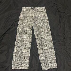 Tight capri work pants
